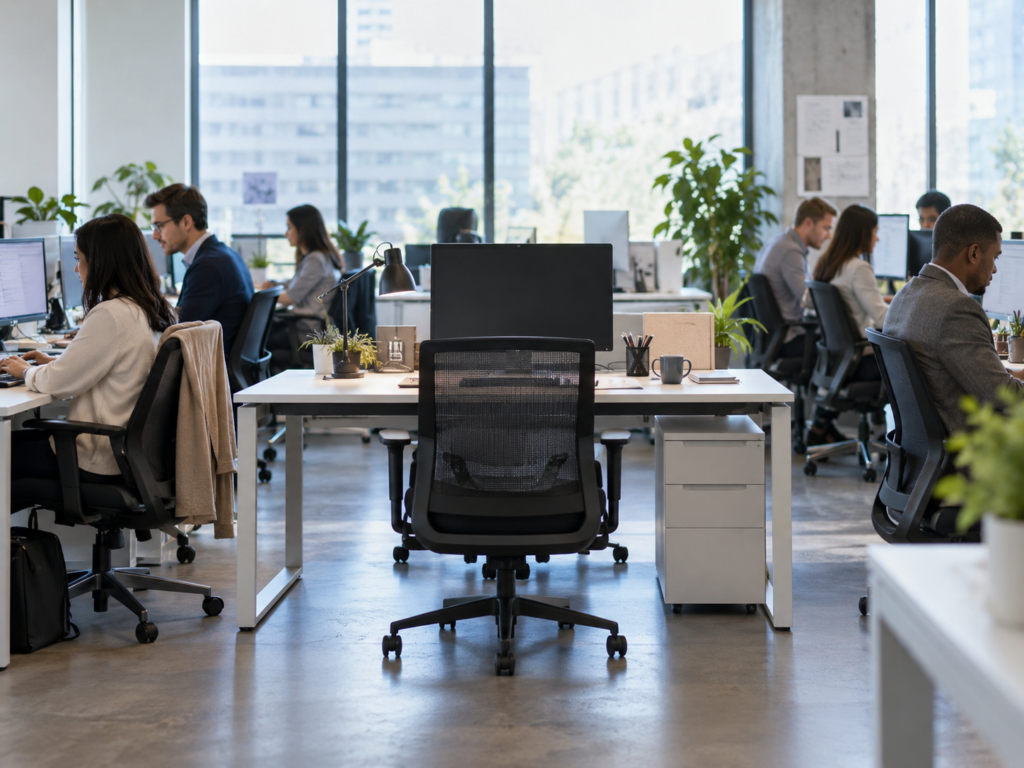 Poste vacant dans un open space - illustration du coût d'un recrutement raté